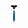 RASOIR MACH3® MUHLE RYTMO BLEU PETROLE