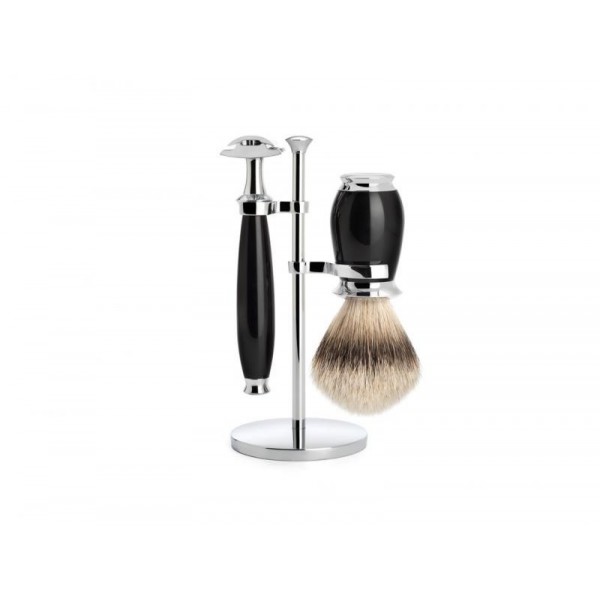 SET 3 P. MUHLE PURIST NOIR SECURITE PUR ARGENTE
