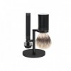 SET 3 P. MUHLE ROCCA TOUT INOX NOIR SECURITE PUR ARGENTE
