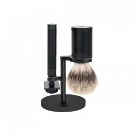 SET 3 P. MUHLE ROCCA TOUT INOX NOIR SECURITE SYNTH.ARGENTE