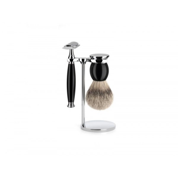 SET 3 P. MUHLE SOPHIST NOIR SECURITE PUR ARGENTE