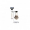 SET 3 P. MUHLE SOPHIST PORCELAINE FUSION PUR ARGENTE
