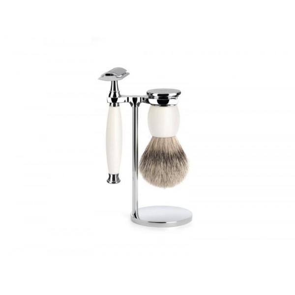 SET 3 P. MUHLE SOPHIST PORCELAINE SECURITE PUR ARGENTE