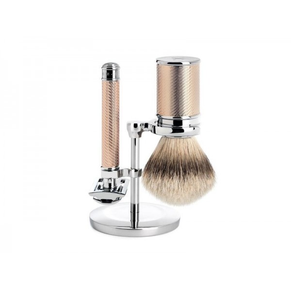 SET 3 P. MUHLE TRADITION DORE ROSE SECURITE PUR ARGENTE