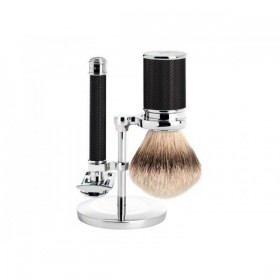 SET 3 P. MUHLE TRADITION METAL NOIR SECURITE PUR ARGENTE