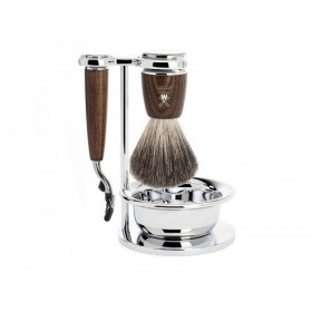 SET 4 P. MUHLE RYTMO FRENE MACH3® PUR NOIR