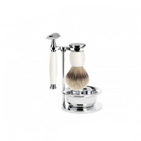SET 4 P. MUHLE SOPHIST PORCELAINE SECURITE PUR ARGENTE