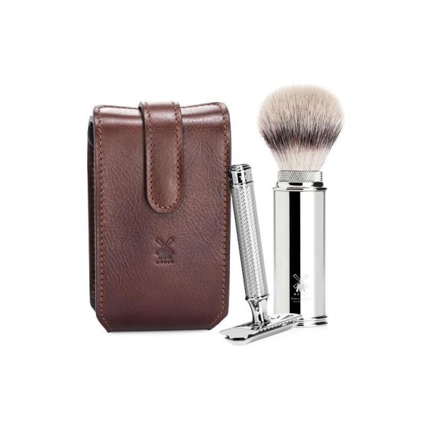 TROUSSE RASAGE DE VOYAGE MUHLE TRAVEL SECURITE BRUN