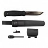 POIGNARD MORA GARBERG CARBONE + KIT DE SURVIE