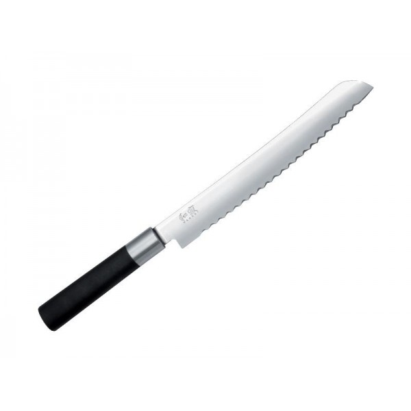 COUTEAU A PAIN KAI 23CM WASABI BLACK INOX