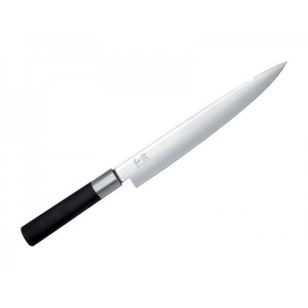 COUTEAU A TRANCHER KAI 23CM WASABI BLACK INOX