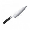 COUTEAU DEBA KAI 15CM WASABI BLACK INOX