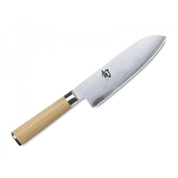 COUTEAU SANTOKU KAI 18CM SHUN CLASSIC WHITE