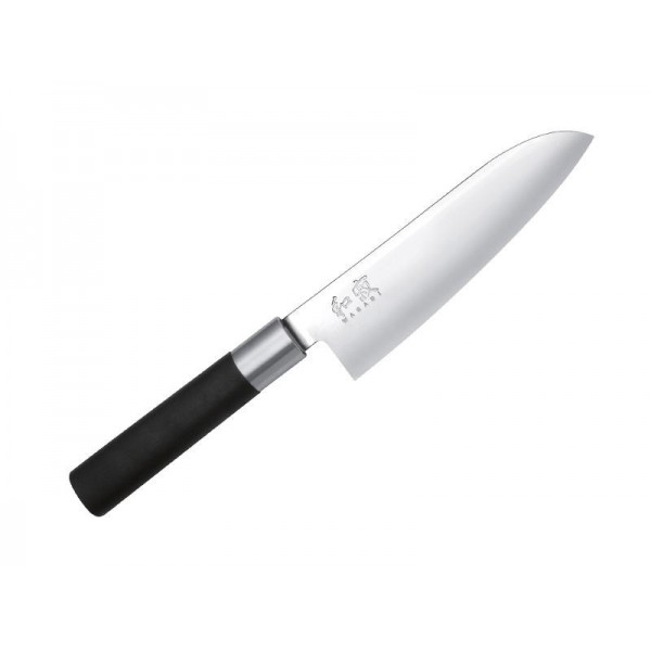 SANTOKU KAI 16,5CM WASABI BLACK INOX