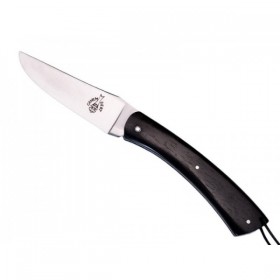 COUTEAU CAMEMBERT PLEIN MANCHE EBENE 11CM INOX
