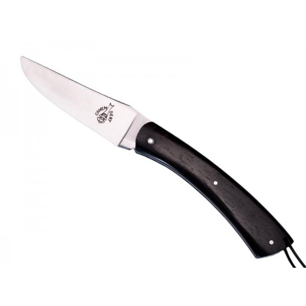 COUTEAU CAMEMBERT PLEIN MANCHE EBENE 11CM INOX