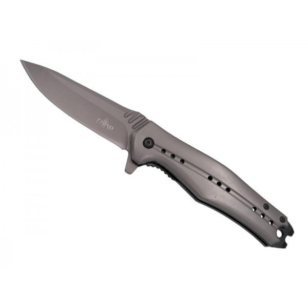 COUTEAU THIRD 12CM TOUT INOX MAT
