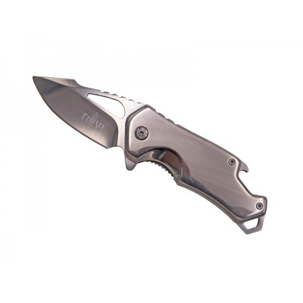 COUTEAU THIRD ALUMINIUM 10CM INOX