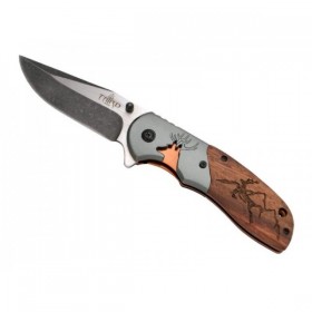 COUTEAU THIRD BOIS/CERF 12CM INOX