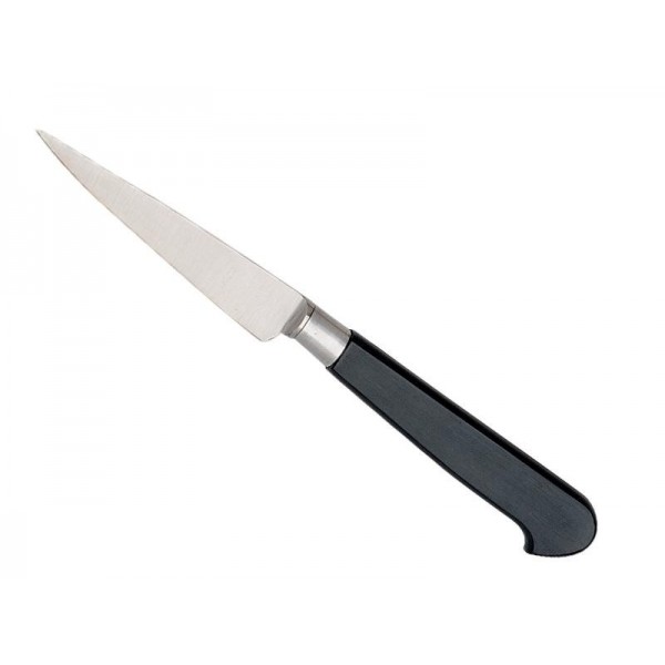 COUTEAU OFFICE 10CM NOIR INOX