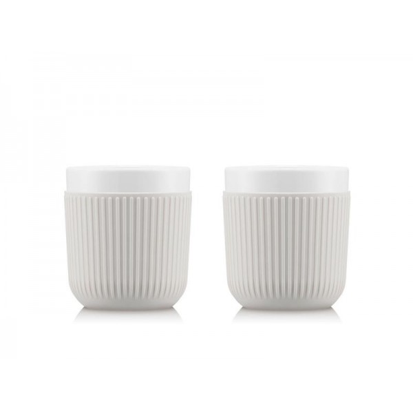 SET 2 MUGS BODUM DOURO BLANC 20 CL