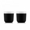 SET 2 MUGS BODUM DOURO NOIR 20 CL