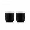 SET 2 MUGS BODUM DOURO NOIR 30 CL