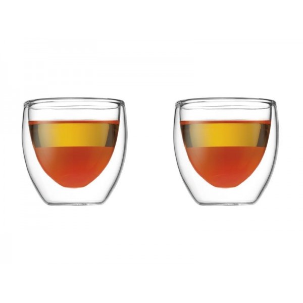 SET 2 VERRES BODUM PAVINA 8 CL