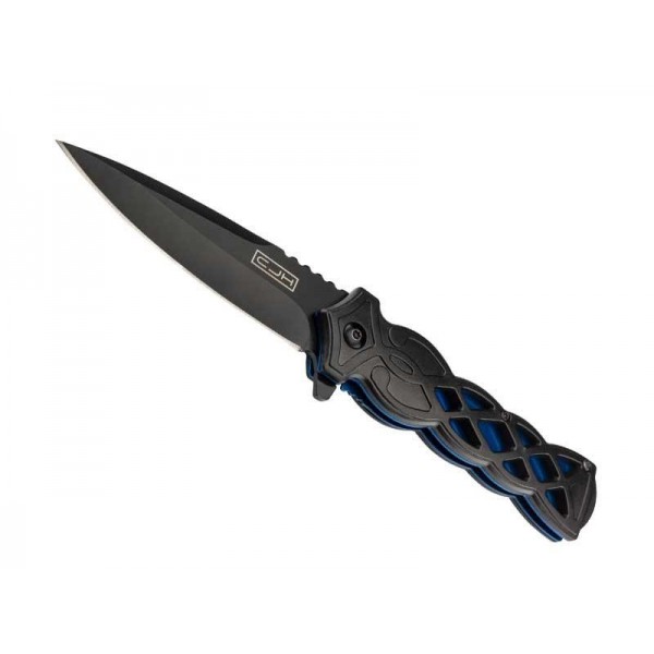 COUTEAU CJH ABS NOIR CELTIQUE 12CM INOX NOIR