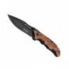 COUTEAU CJH ABS DECOR VIPERE 12CM INOX NOIR