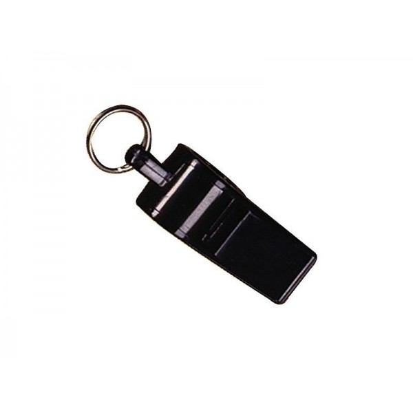 SIFFLET SPORT PLASTIQUE NOIR