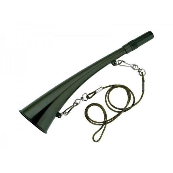 CORNE D'APPEL 25CM ABS VERT + CORDON