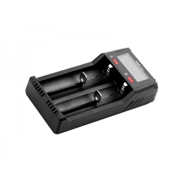 CHARGEUR FENIX USB DOUBLE POUR ACCUS 14500/16340/18650/21700