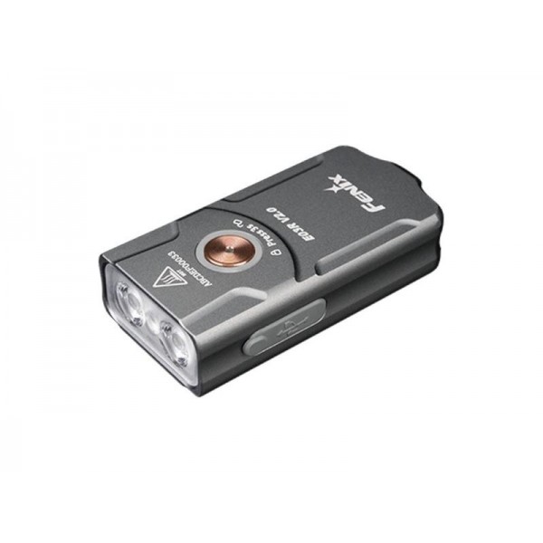 TORCHE PORTE-CLES FENIX LED GRIS TITANE 500 LUMENS