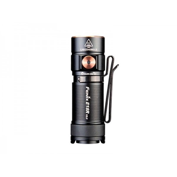 TORCHE PORTE-CLES FENIX LED NOIRE 1200 LUMENS