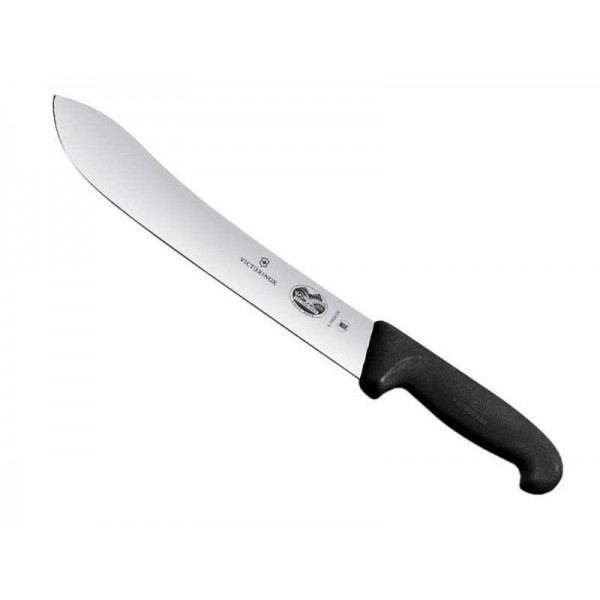 COUTEAU BOUCHER VICTORINOX 25CM NOIR