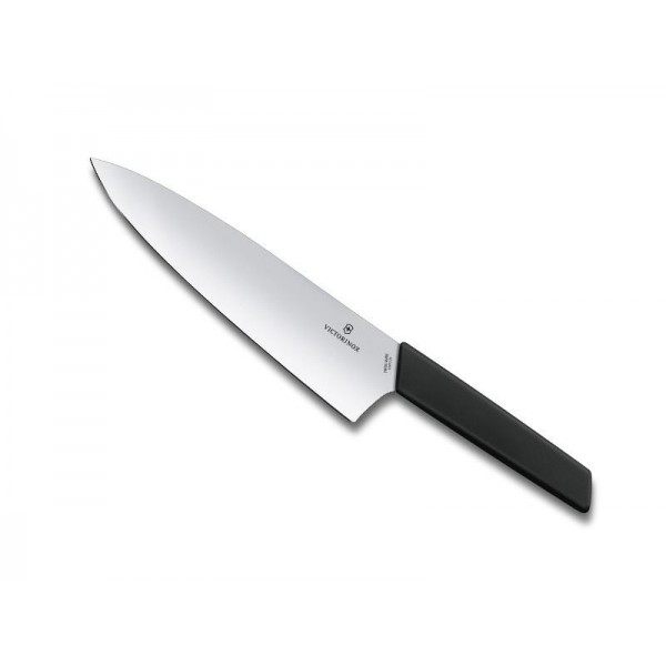 COUTEAU CHEF VICTORINOX SWISS MODERN 20CM NOIR /CARTE