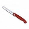 COUTEAU OFFICE PLIANT VICTORINOX SWISSCLASSIC 11CM ROUGE LISSE