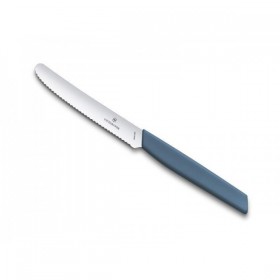 COUTEAU TOMATE VICTORINOX SWISS MODERN 11CM BLEUET