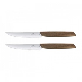 SET 2 CTX STEAK DENTS VICTORINOX SWISS MODERN 12CM NOYER