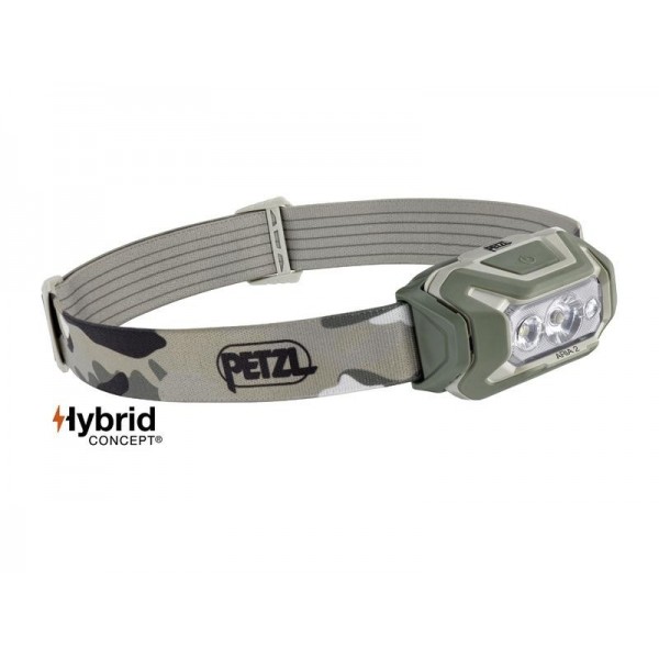 LAMPE FRONTALE PETZL ARIA 2 CAMO