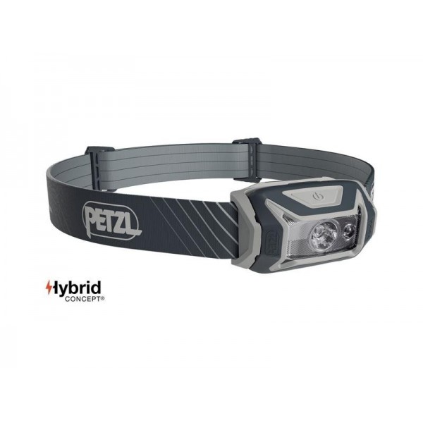 LAMPE FRONTALE PETZL TIKKA CORE GRIS