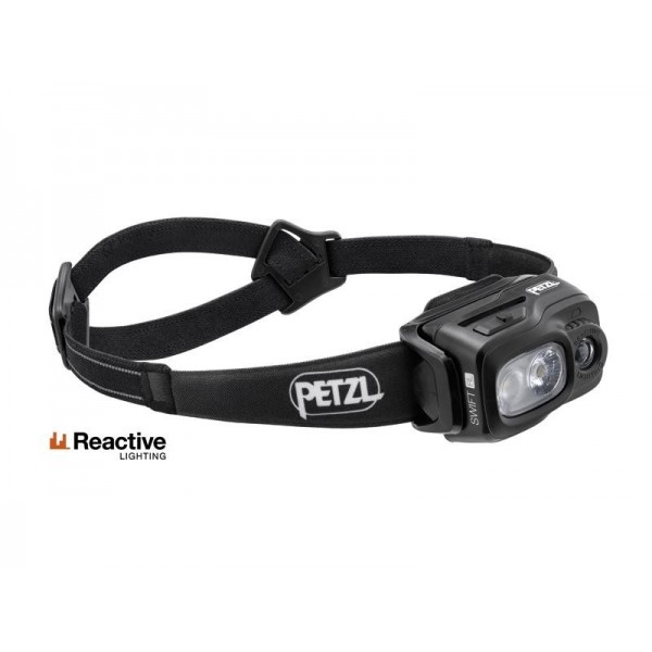 LAMPE FRONTALE PETZL SWIFT RL NOIR