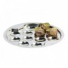 ASSIETTE 12 ESCARGOTS INOX