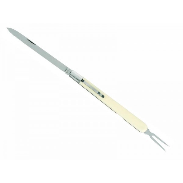 COUTEAU A DEGUSTATION 2P 14CM BLANC INOX