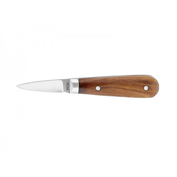 COUTEAU A HUITRES ORDINAIRE BOIS INOX
