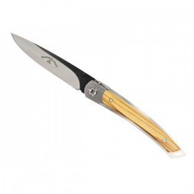 COUTEAU BREIZH KONTELL LINER OLIVIER 11,5CM INOX